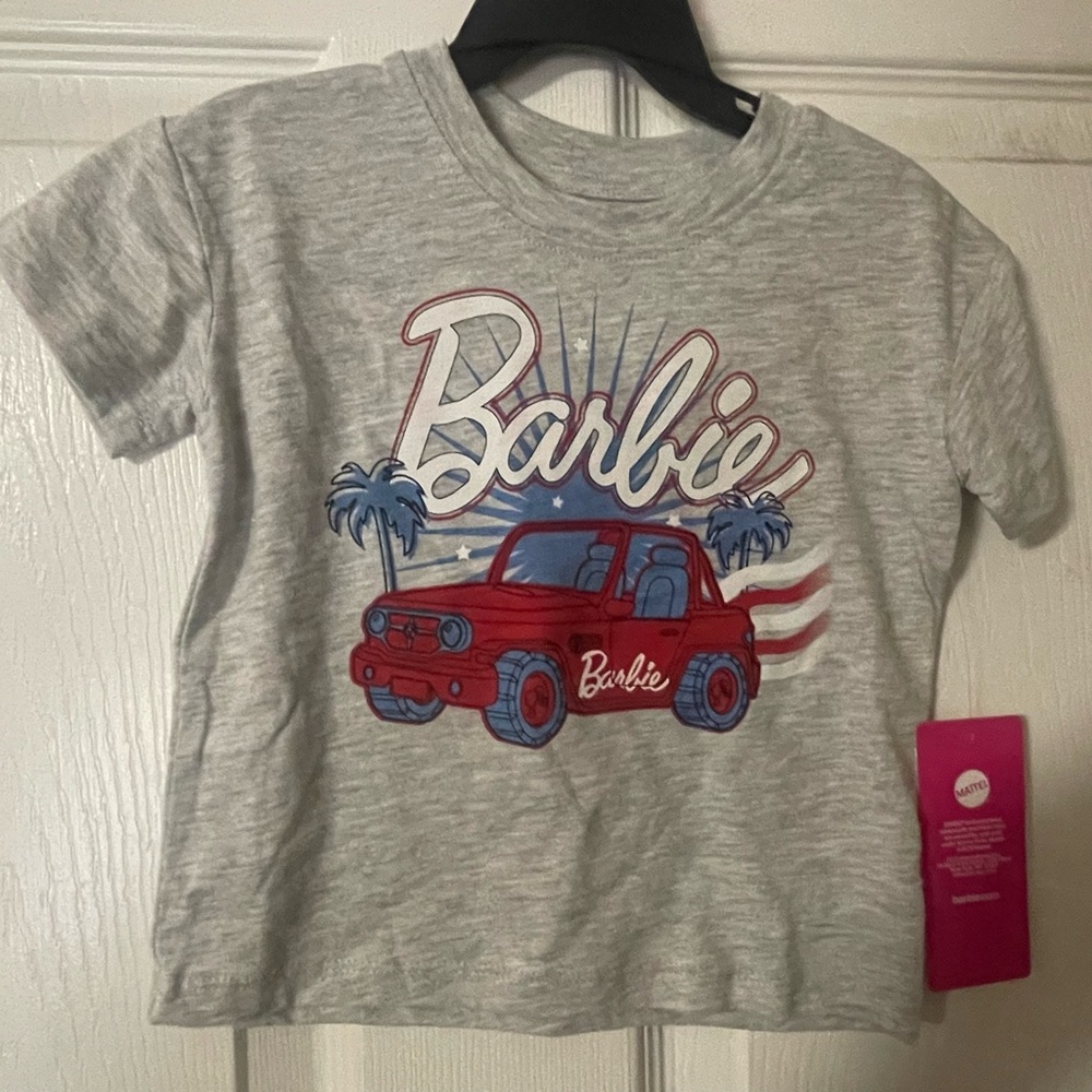 🔴 3/$12 Mattel Barbie t-shirt! NWT! Size 18 months!